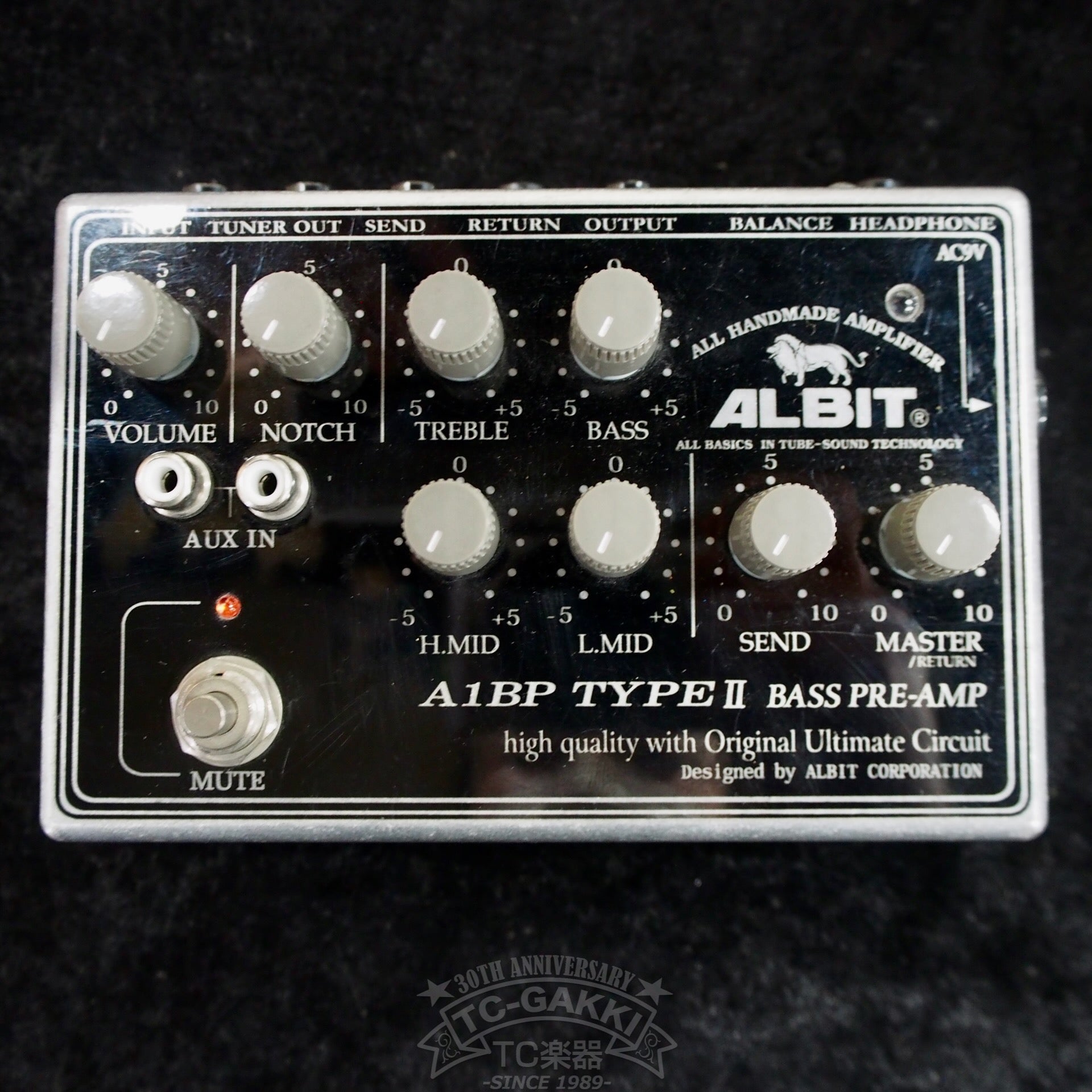 A1BP TYPE II BASS PRE-AMP