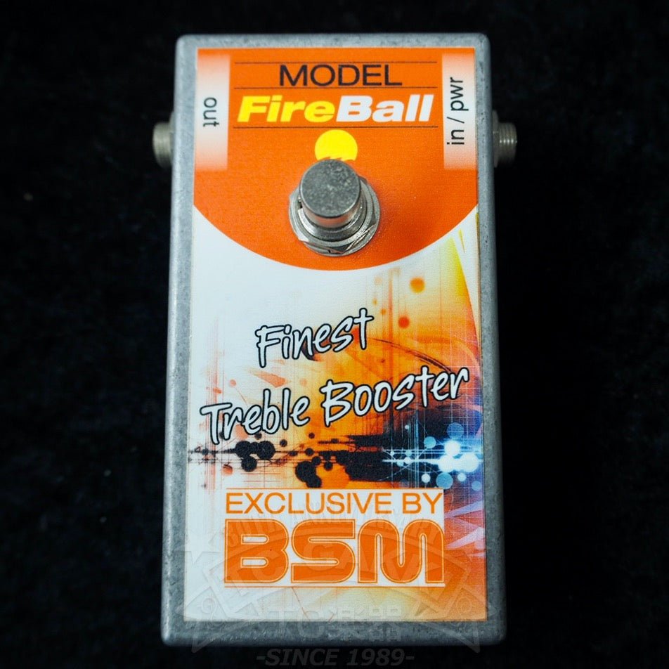 BSM:ビーエスエム MODEL FireBall Finest Treble Booster - TC楽器 - TCGAKKI
