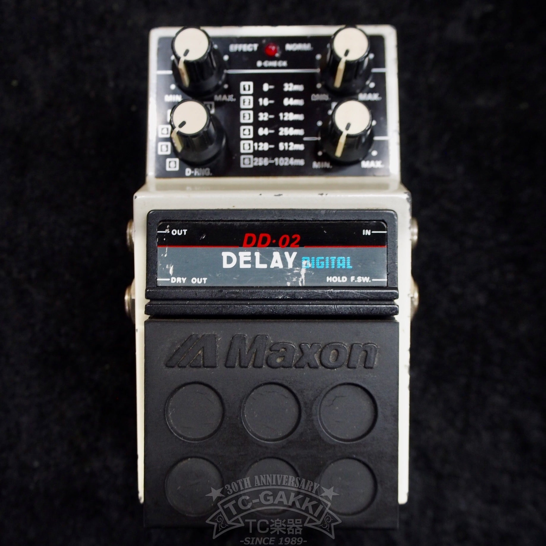 80年代の名機：Maxon DD-01 DELAY DIGITAL（ディレイ）-