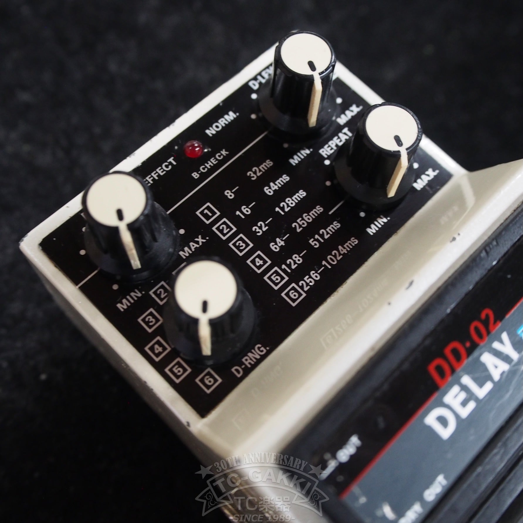 80年代の名機：Maxon DD-01 DELAY DIGITAL（ディレイ）-