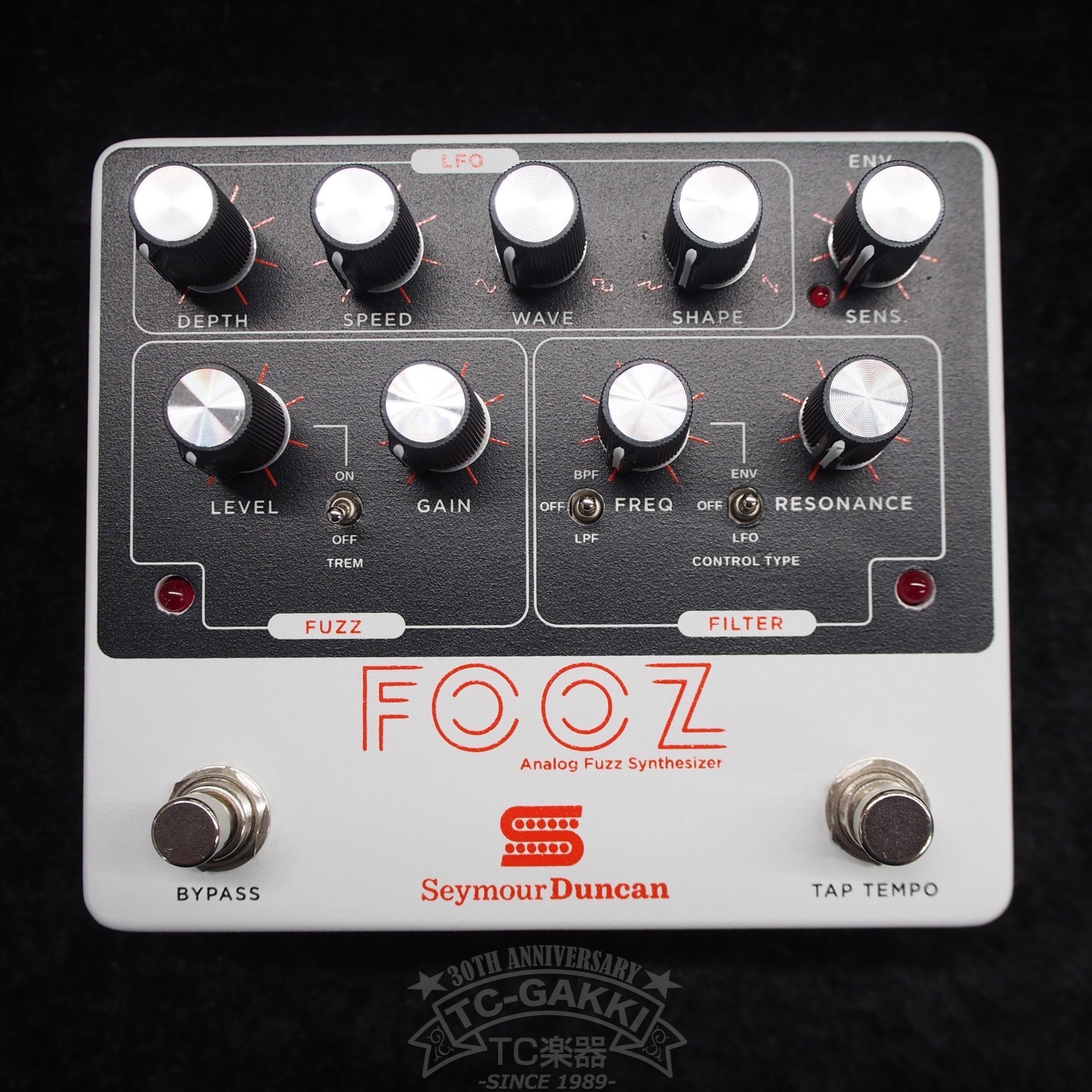 FOOZ Analog Fuzz Synthesizer - TC楽器 - TCGAKKI