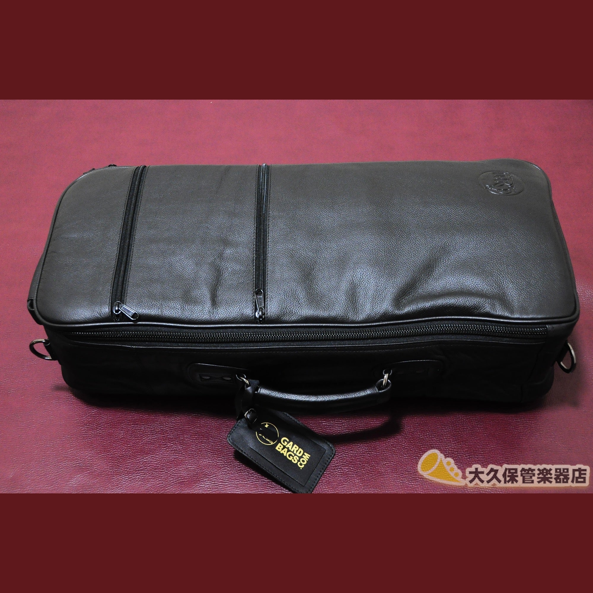 GARD BAGS【トランペット2本用】コンパクトシリーズ/ブラックレザー(4