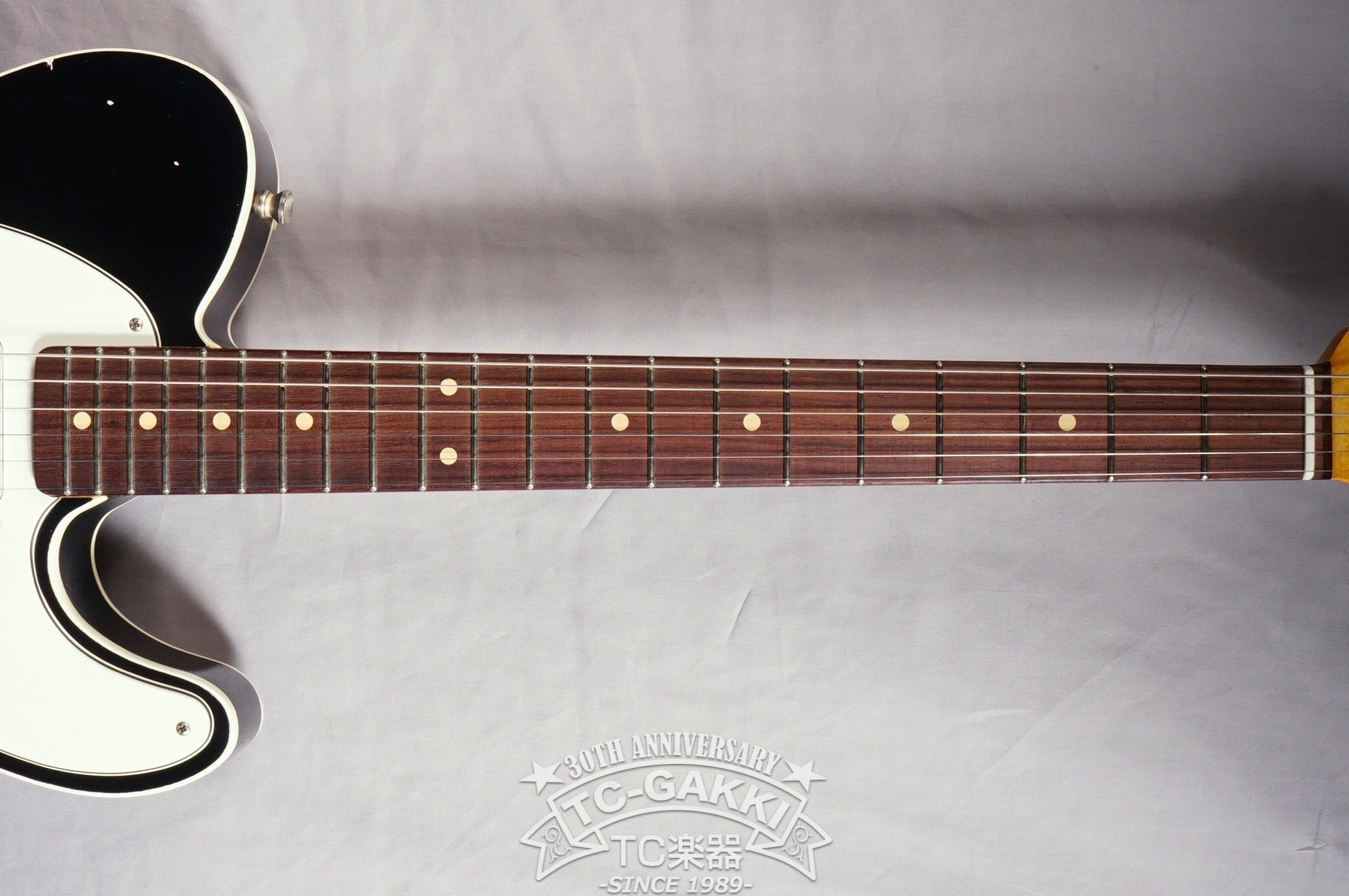 Gatton Double Binding Gloss Black Swamp Ash Body - TC楽器 - TCGAKKI