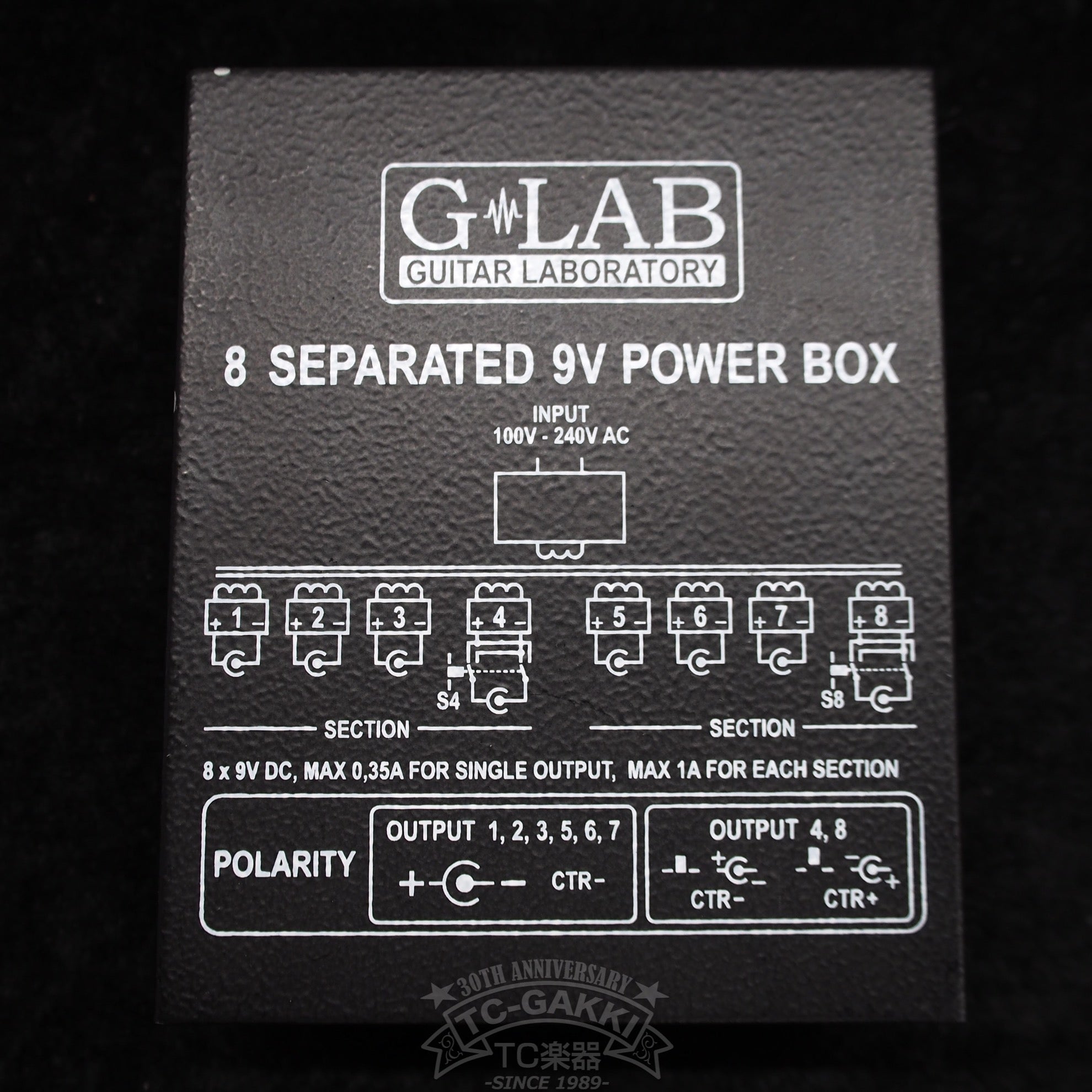 PB-1 8SEPARETD 9V POWER BOX - TC楽器 - TCGAKKI