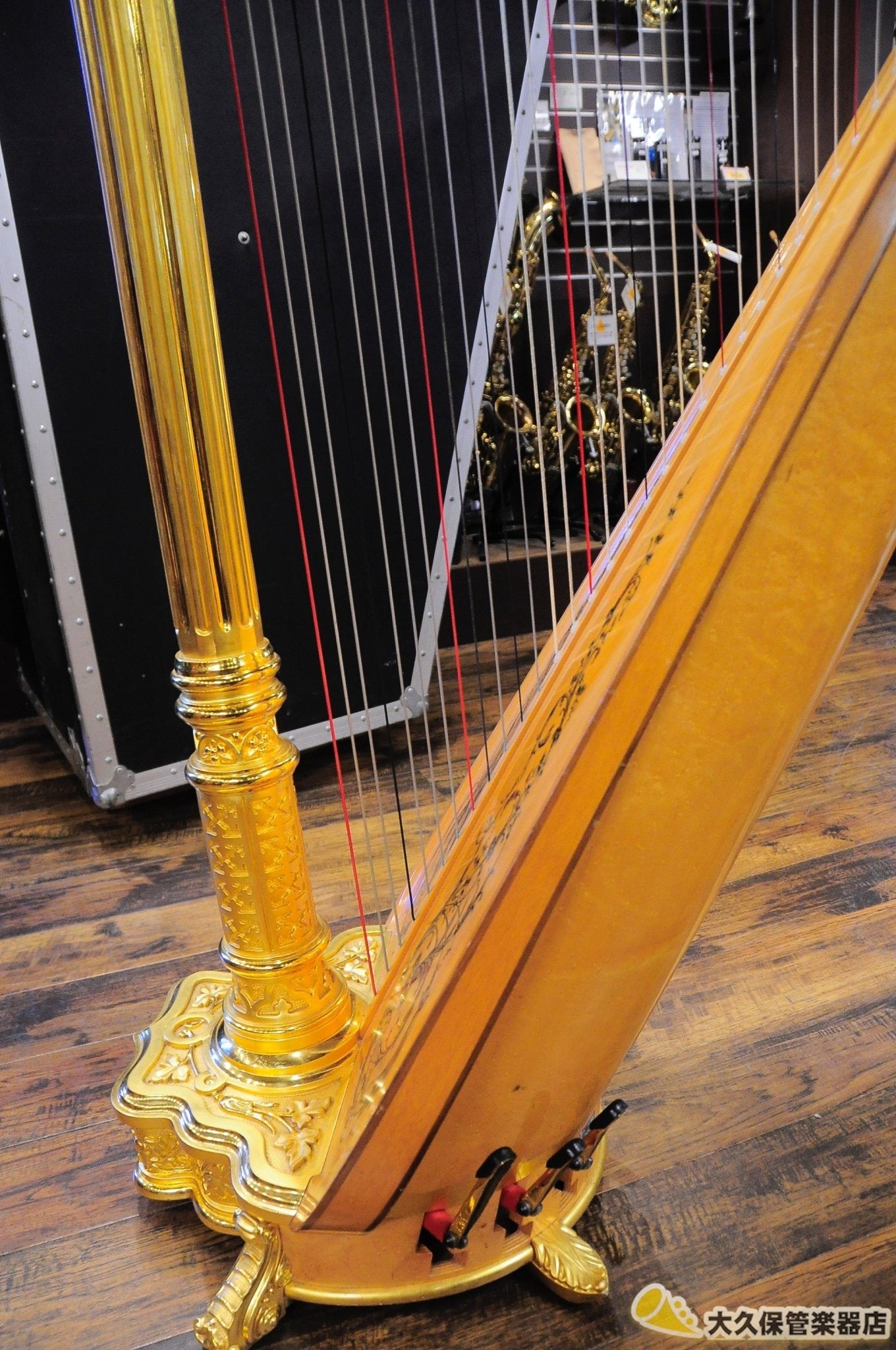 Lion & Healy PREMIUM STYLE 23 GOLD Grand Harp