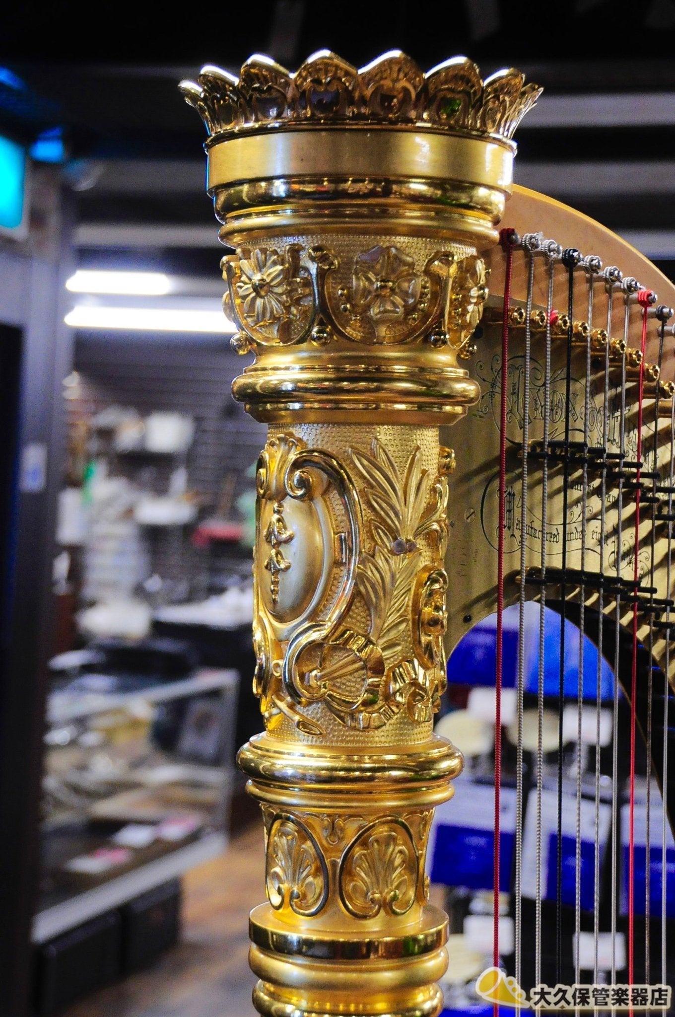 Lion & Healy PREMIUM STYLE 23 GOLD Grand Harp
