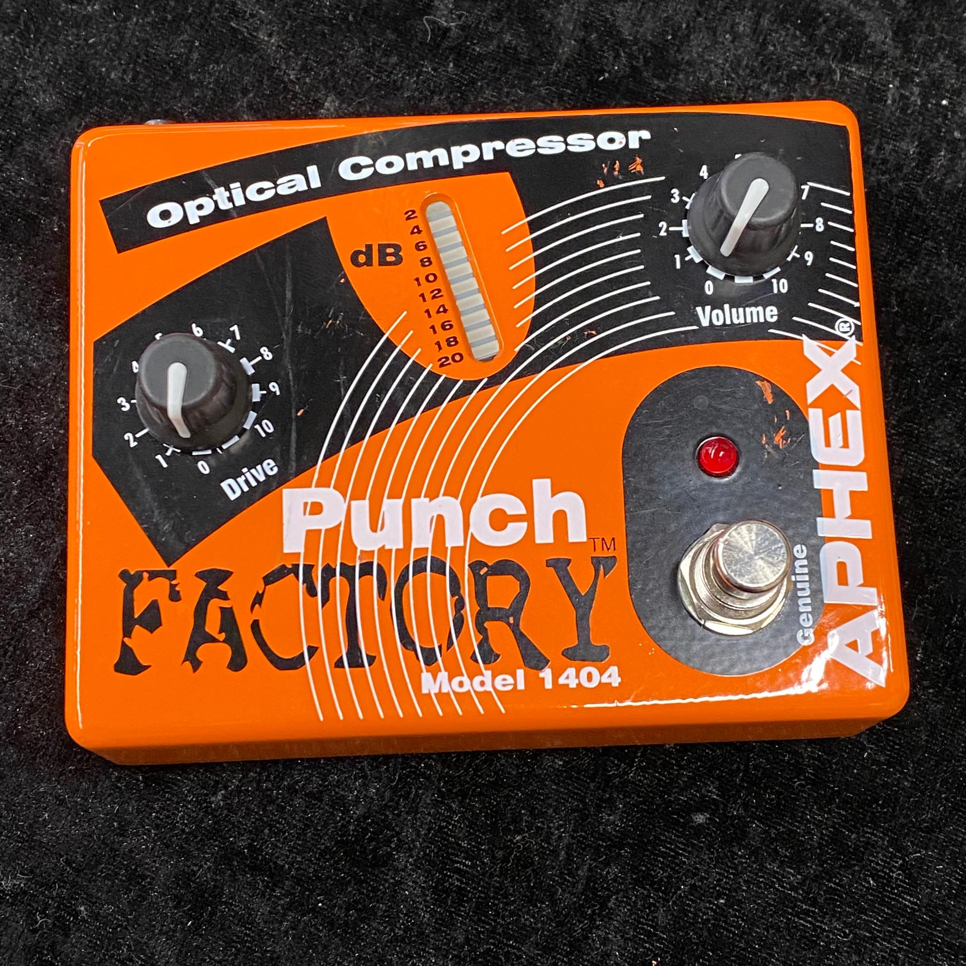 Aphex Punch Factory comp - 器材