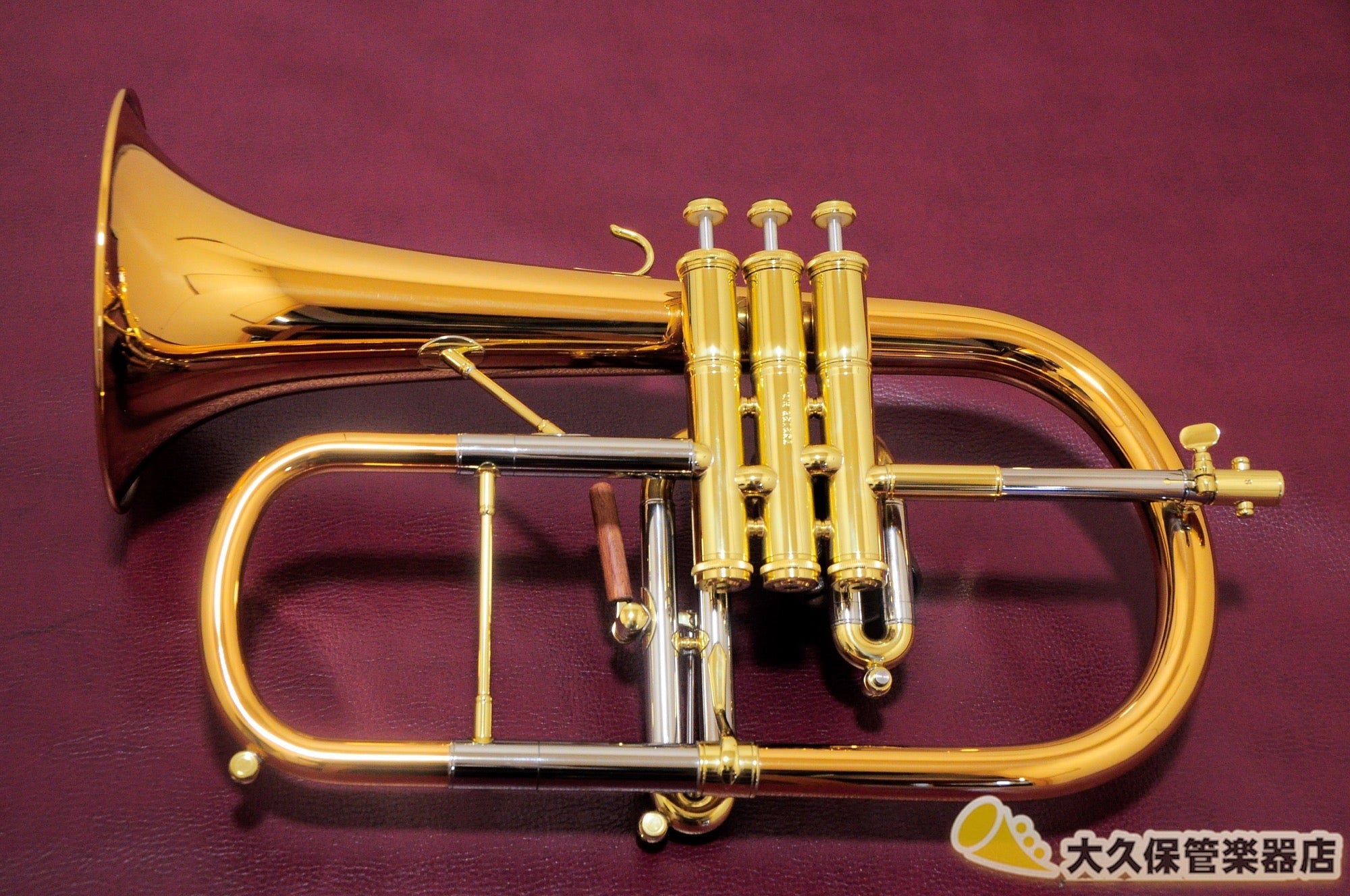 クイーン・ブラス Red Brass Lacquer フリューゲルホルン(新品)