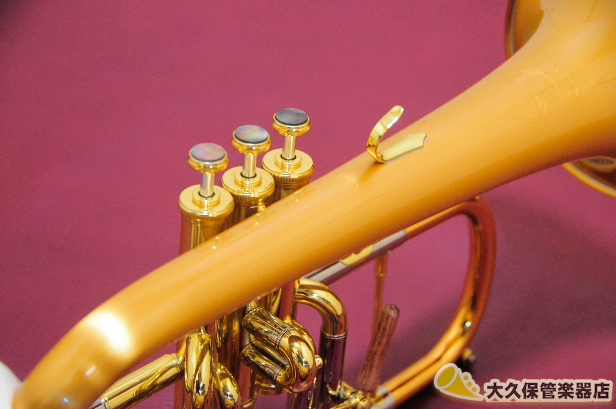 クイーン・ブラス Red Brass Satin Bell Lacquer フリューゲルホルン(新品)