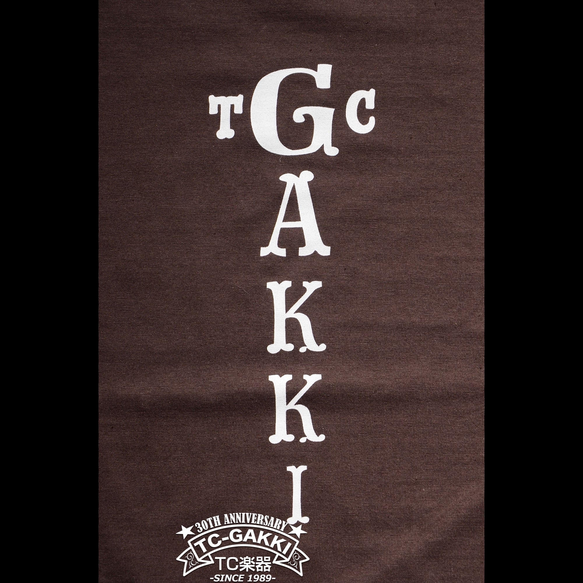 TC楽器 オリジナルTシャツ "縦ロゴ" - TC楽器 - TCGAKKI