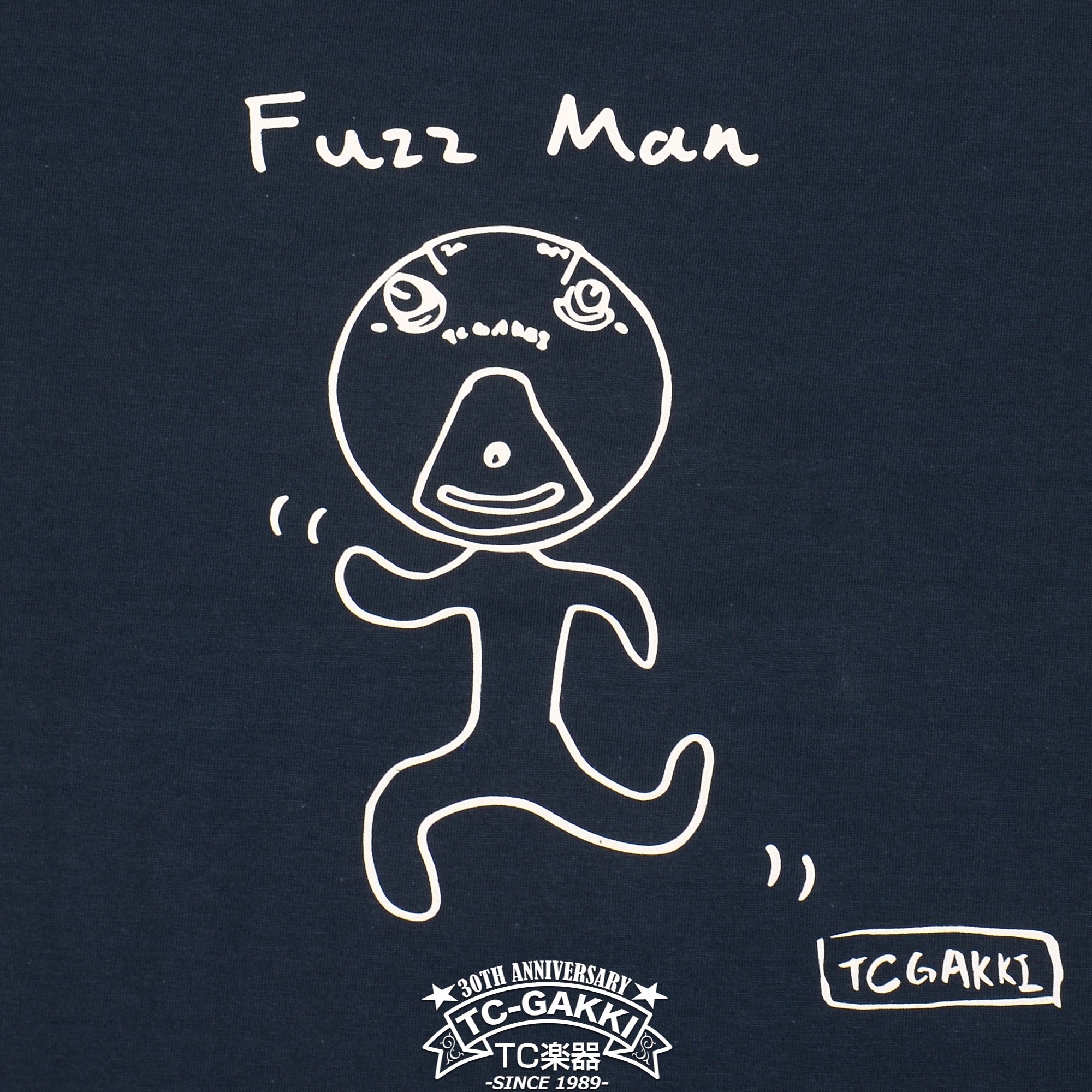 TC楽器 オリジナルTシャツ "Fuzz Man" - TC楽器 - TCGAKKI