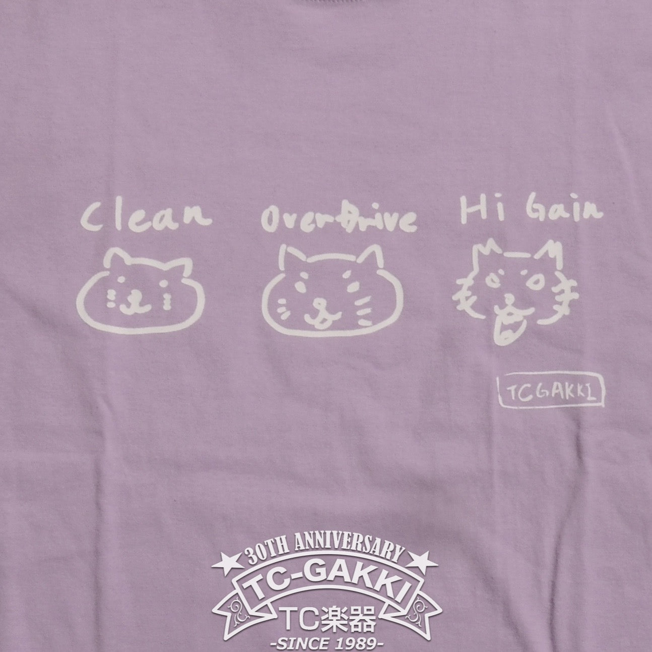 TC楽器 オリジナルTシャツ "Hizumi"(purple) - TC楽器 - TCGAKKI
