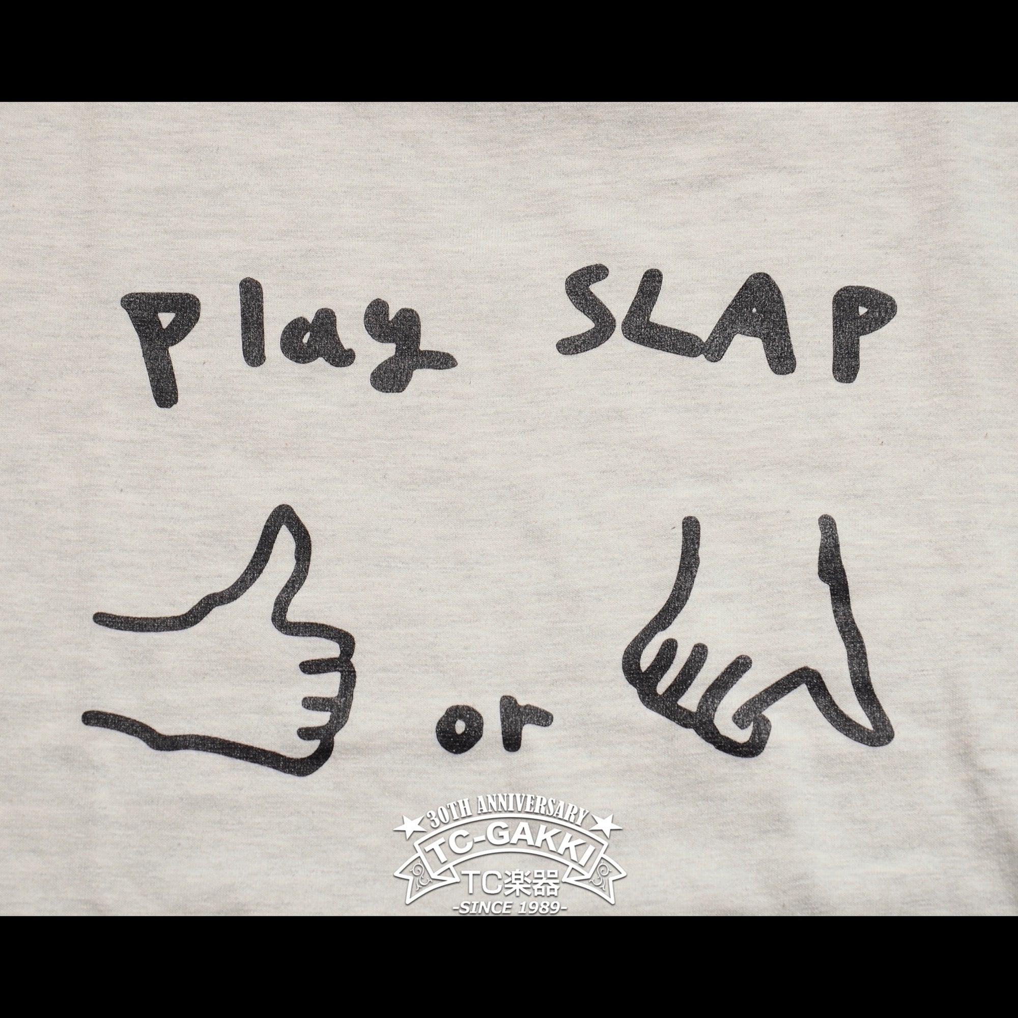 TC楽器 オリジナルTシャツ "Play SLAP" - TC楽器 - TCGAKKI
