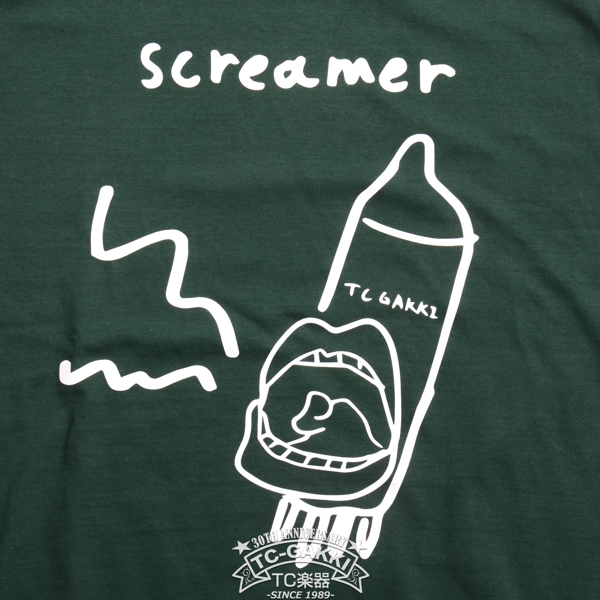 TC楽器 オリジナルTシャツ "Screamer" - TC楽器 - TCGAKKI