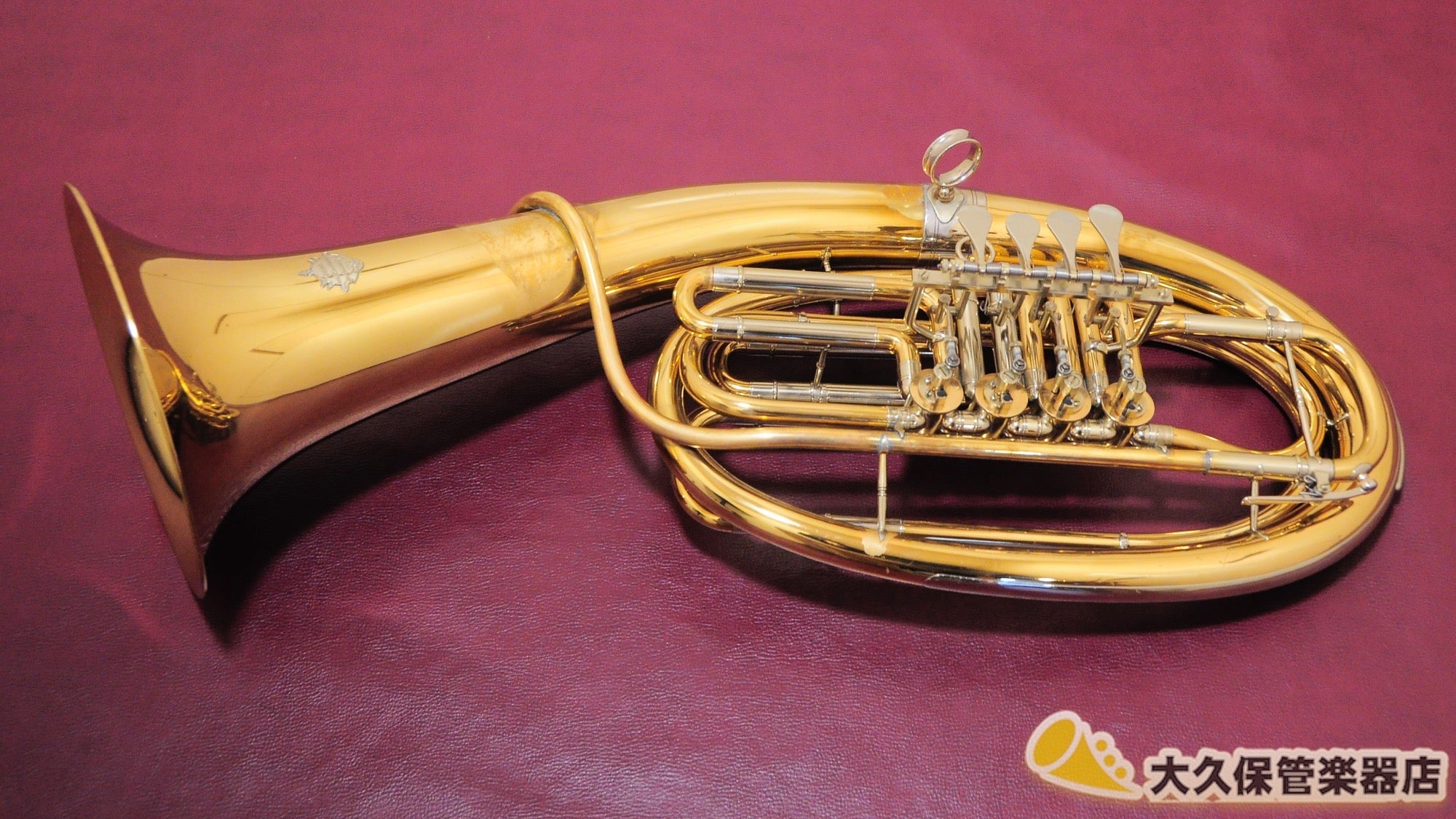レア B♭ チューバ Tuba 4ロータリー ノーラッカー メンテ済み - 楽器/器材